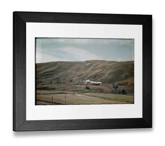 Framed Print : Steam train dcm01_02_102