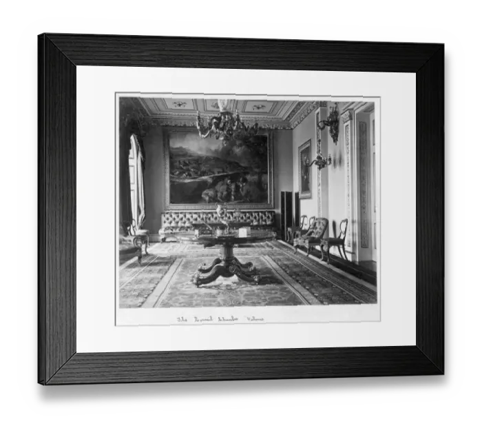 Framed Print : The Council Chamber, Osborne House c. 1890 D880037