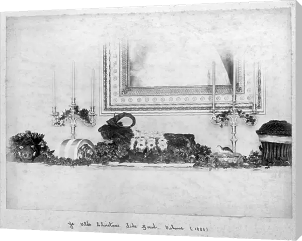 Ye Olde Christmas Side Board. Osborne House, 1888 D880038