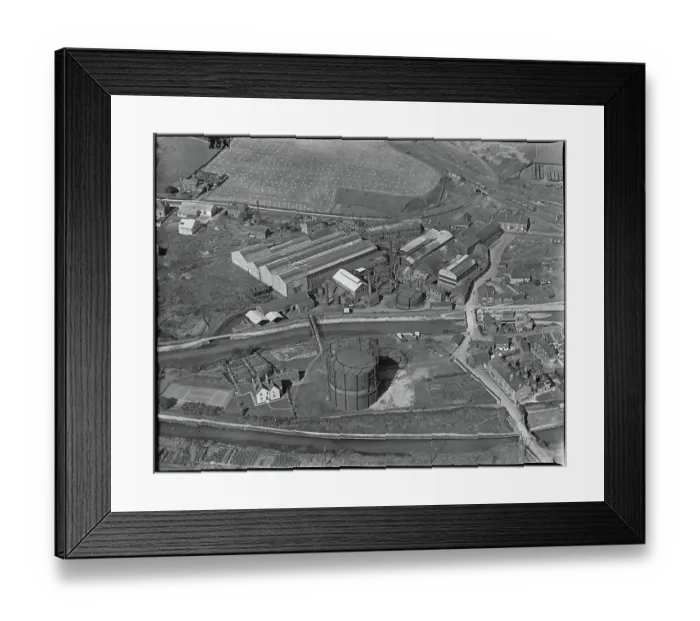 Framed Print : Gas Works and Iron Foundry app_22790_234 Framed Print : Gas Works and Iron Foundry app_22790_234