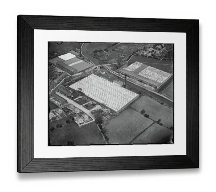 Framed Print : Moss Shed and nearby mills app_22790_160 Framed Print : Moss Shed and nearby mills app_22790_160