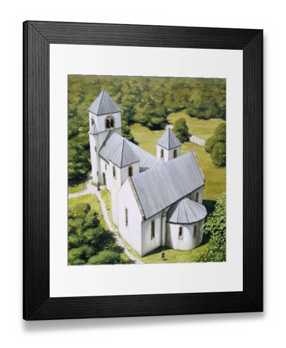 Framed Print : North Elmham Chapel c. 1100 J940384