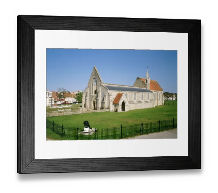 Framed Print : Royal Garrison Church, Portsmouth K040545