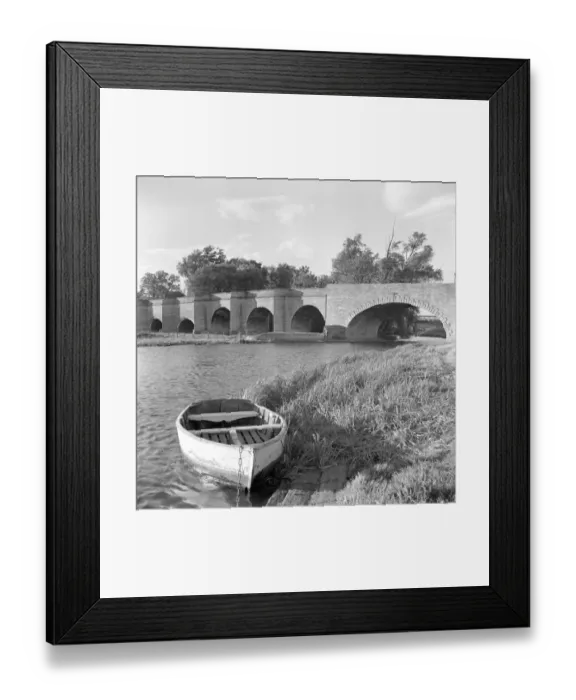 Framed Print : Wansford Old Bridge a98_05106