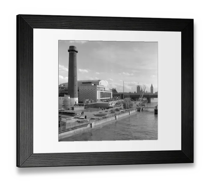 Framed Print : Royal Festival Hall and Shot Tower a98_05906