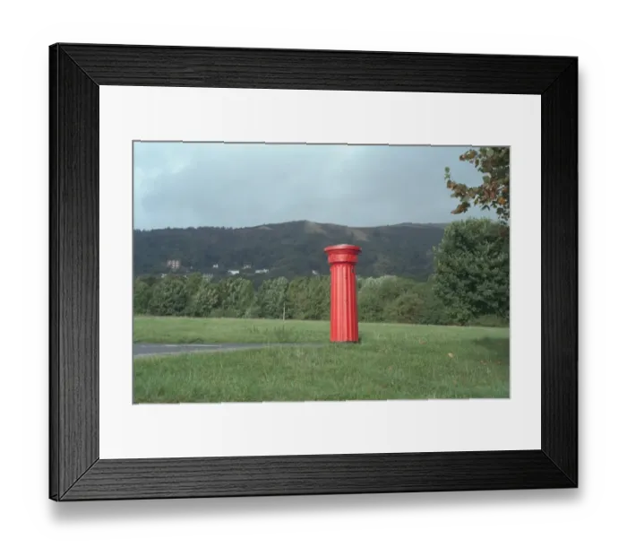 Framed Print : Pillar Box