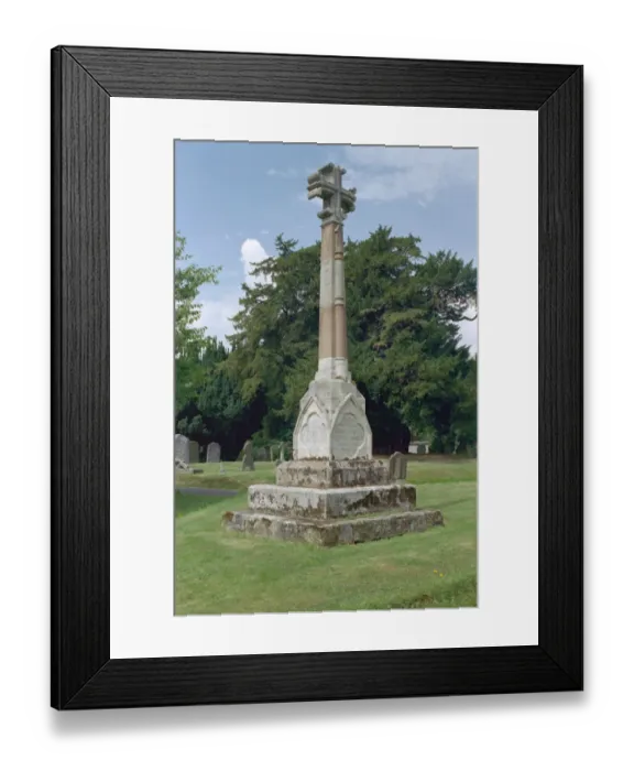 Framed Print : Windsor Memorial Cross Framed Print : Windsor Memorial Cross
