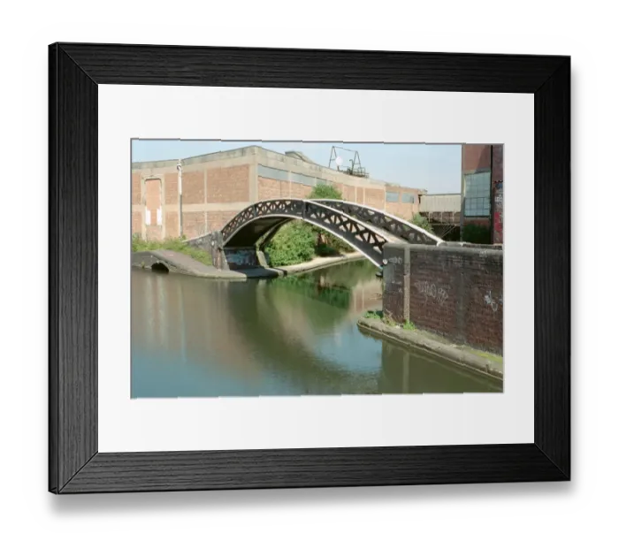 Framed Print : Roving Bridge, Bordesley Junction