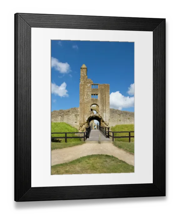 Framed Print : Sherborne Old Castle N100193
