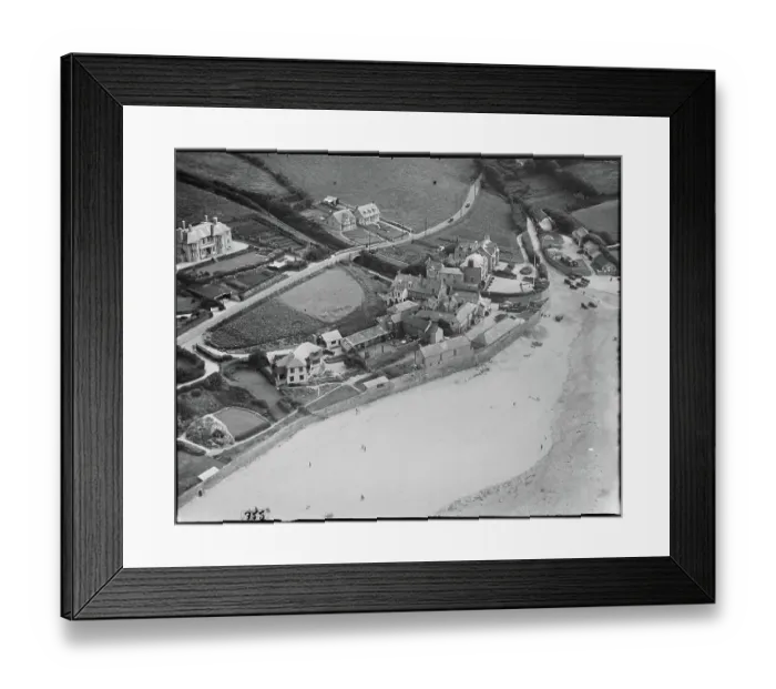 Framed Print : St Columb Porth Beach app_22790_075