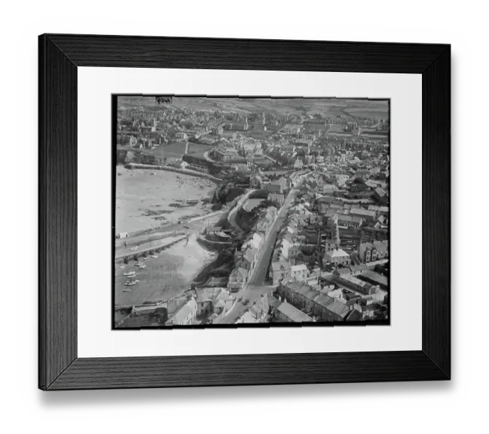 Framed Print : Fore Street and Towan Sands, Newquay app_22790_077