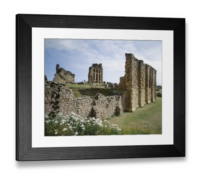 Framed Print : Tynemouth Priory J920826 Framed Print : Tynemouth Priory J920826