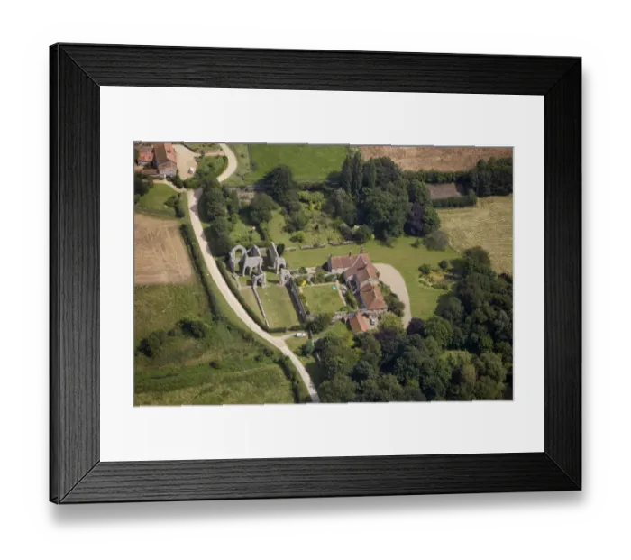Framed Print : Creake Abbey N072010