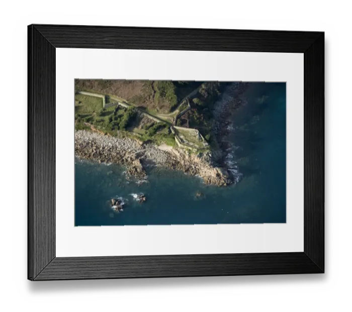 Framed Print : Garrison Walls, St Marys, Isles of Scilly N100219