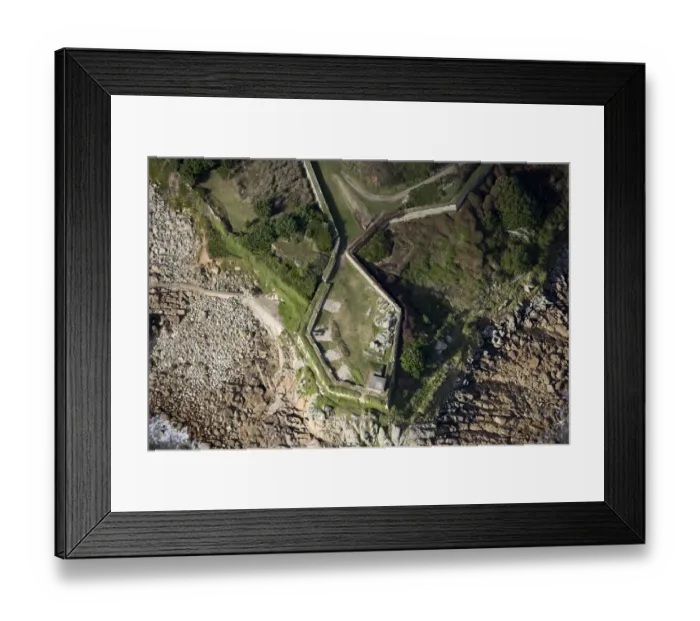Framed Print : Garrison Walls, St Marys, Isles of Scilly N100220 Framed Print : Garrison Walls, St Marys, Isles of Scilly N100220