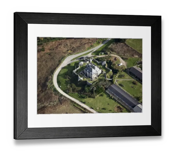 Framed Print : Garrison Walls, St Marys, Isles of Scilly N100222