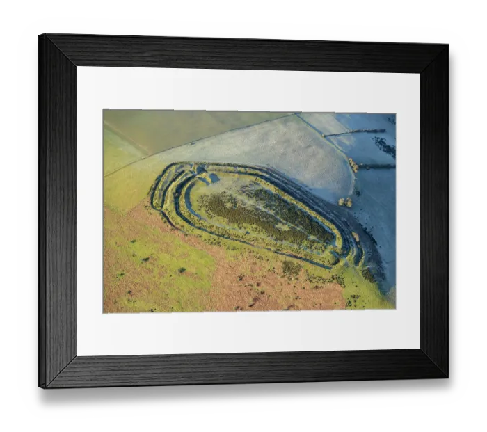 Framed Print : Caer Caradoc, Shropshire 35321_014