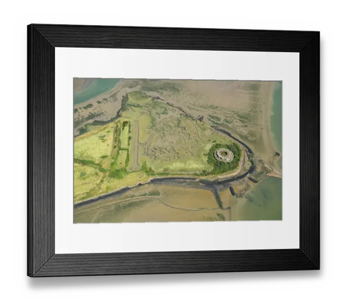 Framed Print : Hoo Fort, Medway 35387_014 Framed Print : Hoo Fort, Medway 35387_014