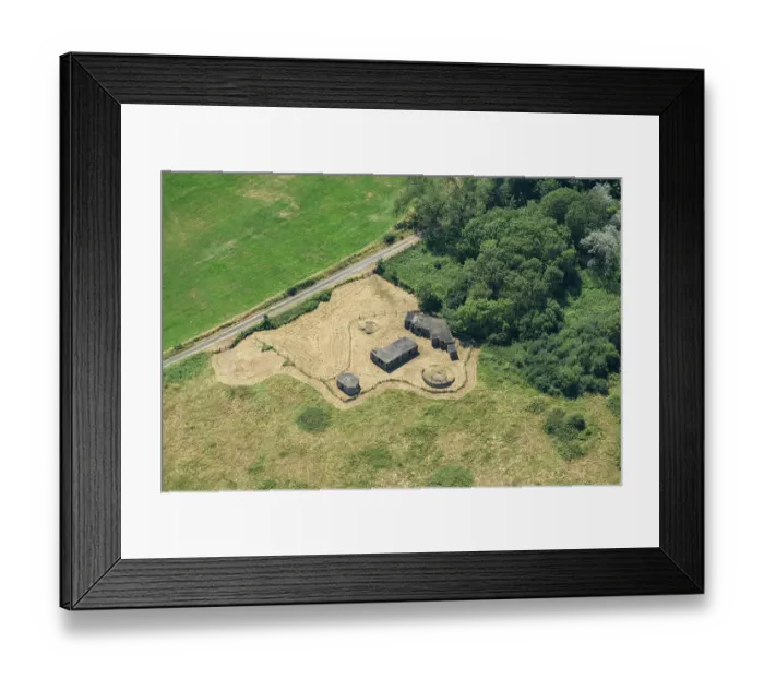 Framed Print : Lodge Hill Anti-aircraft Battery, Medway 35390_040