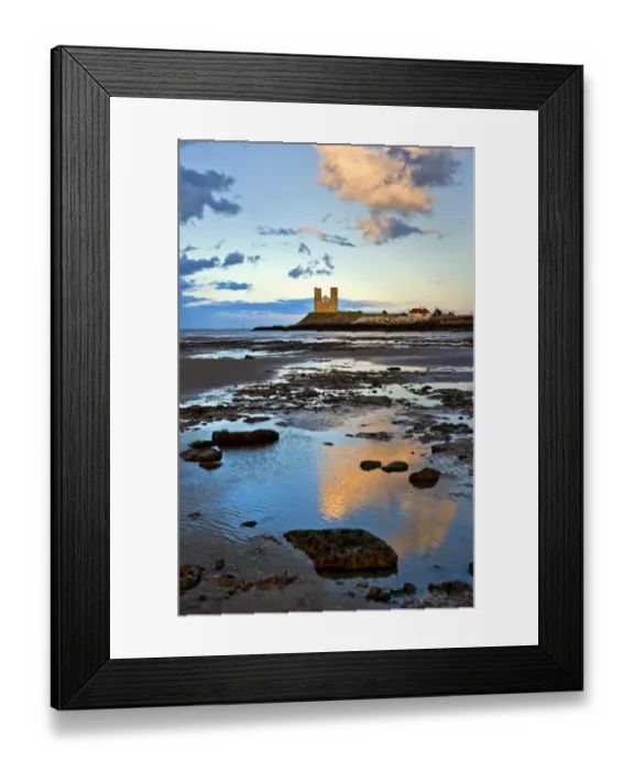 Framed Print : Reculver Towers N100258