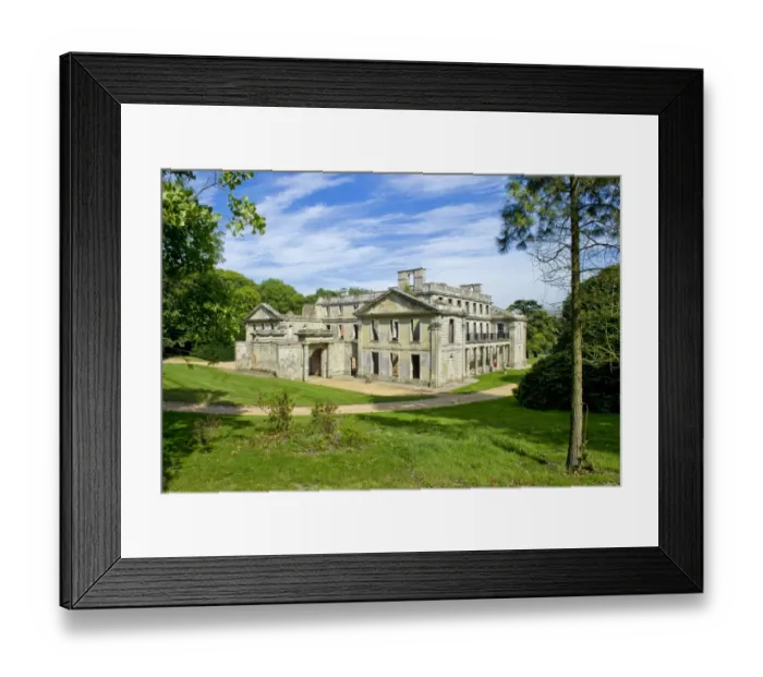 Framed Print : Appuldurcombe House N100260 Framed Print : Appuldurcombe House N100260