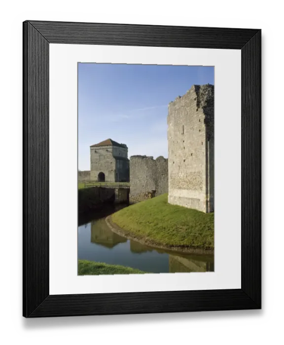 Framed Print : Portchester Castle K910375