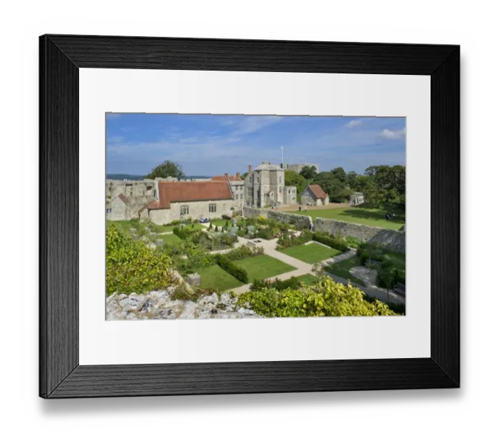 Framed Print : Carisbrooke Castle N100273 Framed Print : Carisbrooke Castle N100273