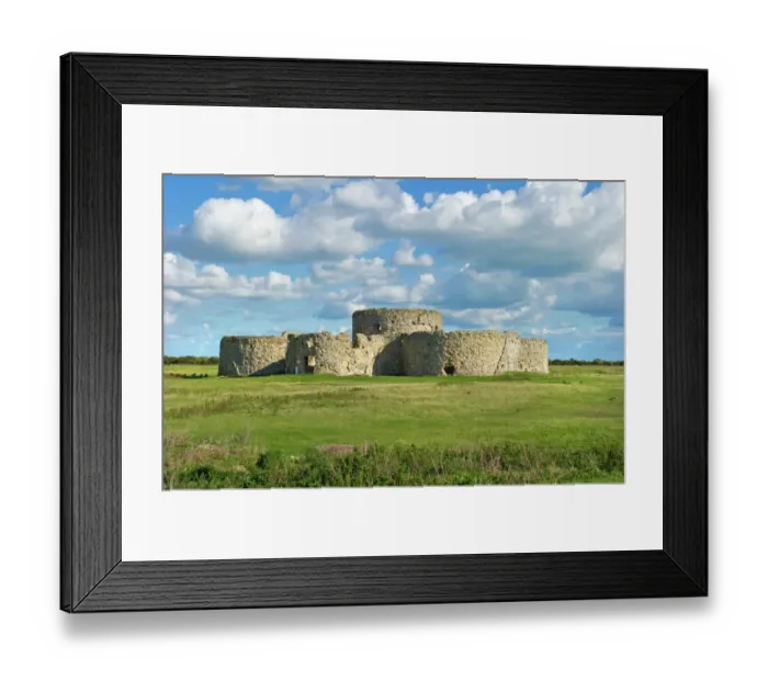 Framed Print : Camber Castle N100285