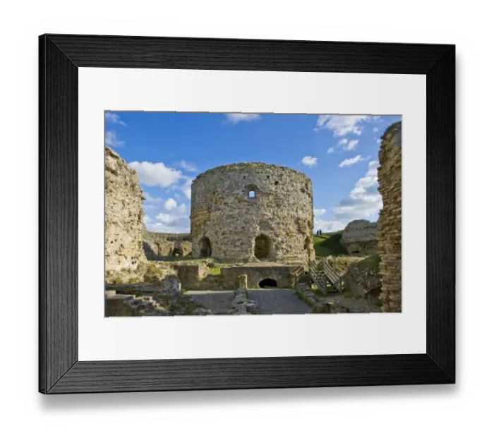 Framed Print : Camber Castle N100289