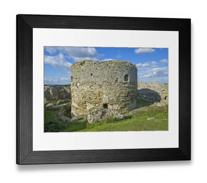 Framed Print : Camber Castle N100290 Framed Print : Camber Castle N100290