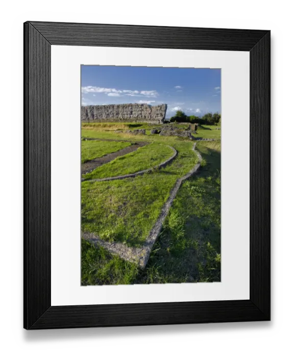 Framed Print : Richborough Roman Fort N100295