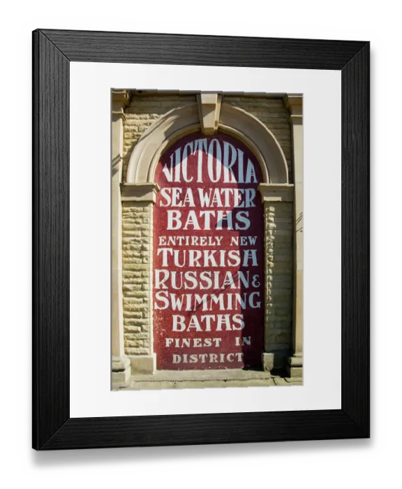 Framed Print : Victoria Sea Water Baths, Southport DP031457