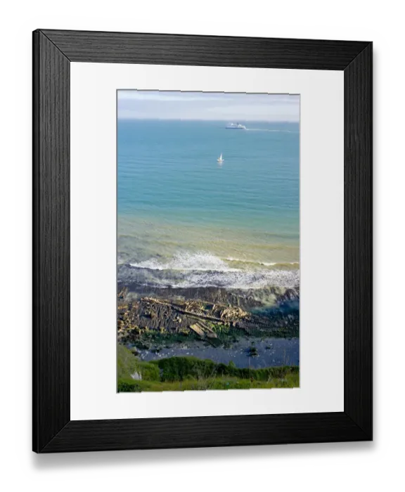 Framed Print : Wreck of the Falcon N100299