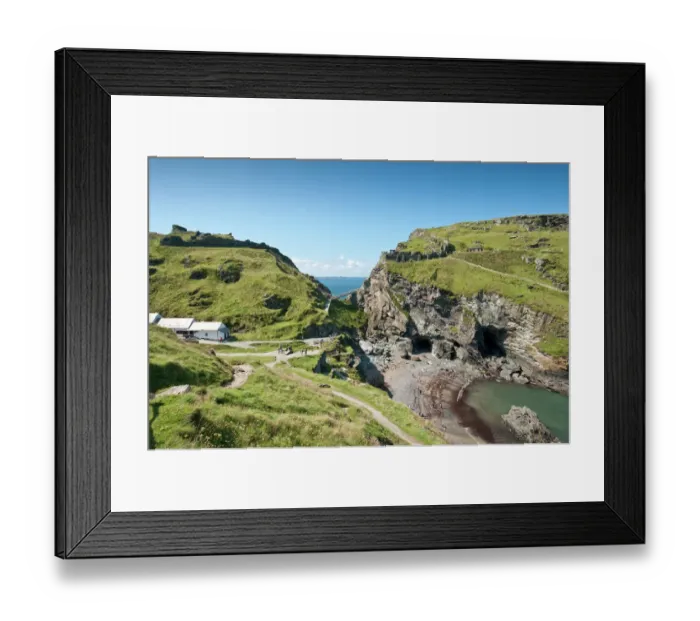 Framed Print : Tintagel Castle N090579