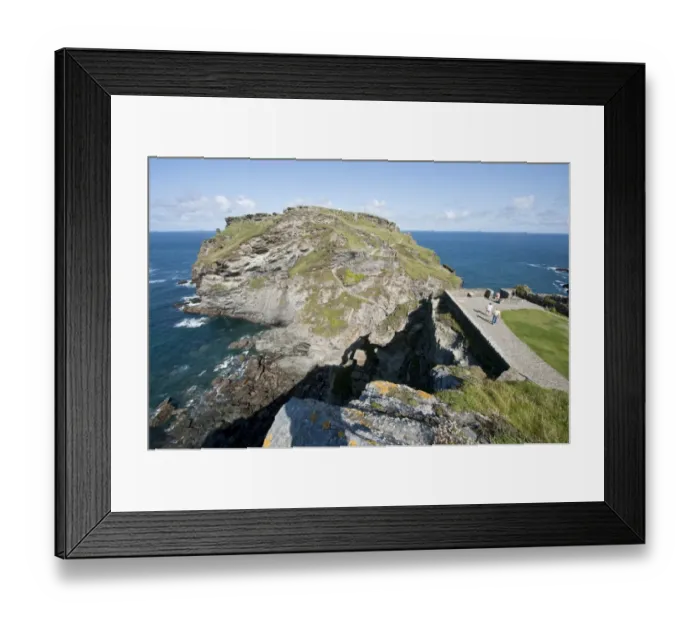 Framed Print : Tintagel Castle N090582