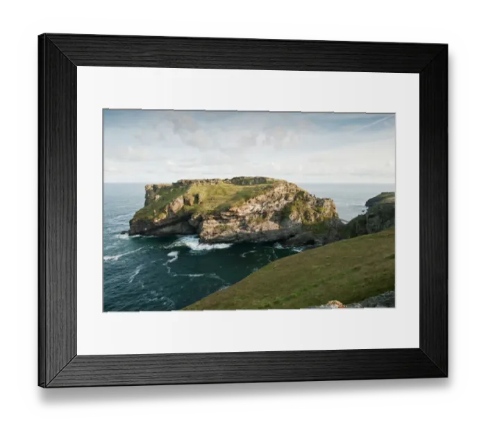Framed Print : Tintagel Castle N090584