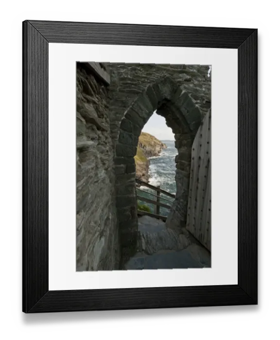 Framed Print : Tintagel Castle N090592