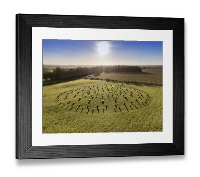 Framed Print : Woodhenge DP438839