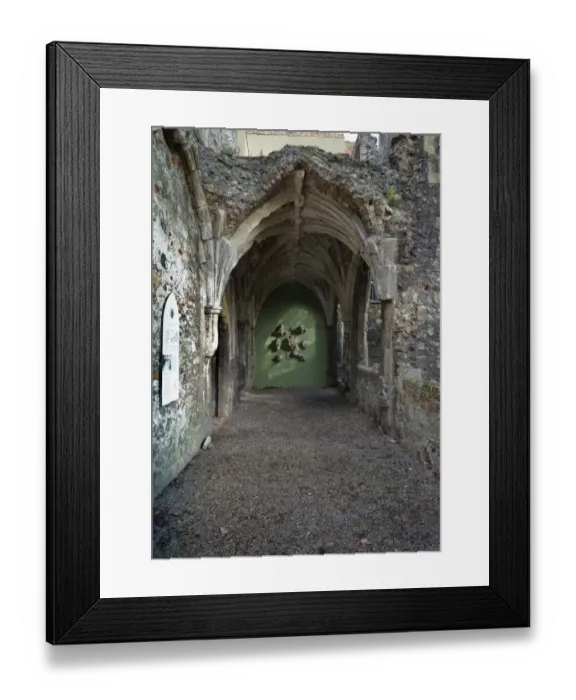 Framed Print : Greyfriars Cloisters, Great Yarmouth N100313