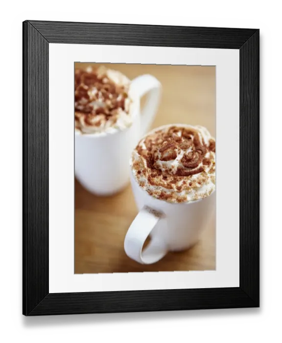 Framed Print : Hot chocolate N100361