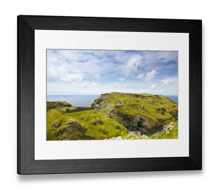 Framed Print : Tintagel Castle N100321