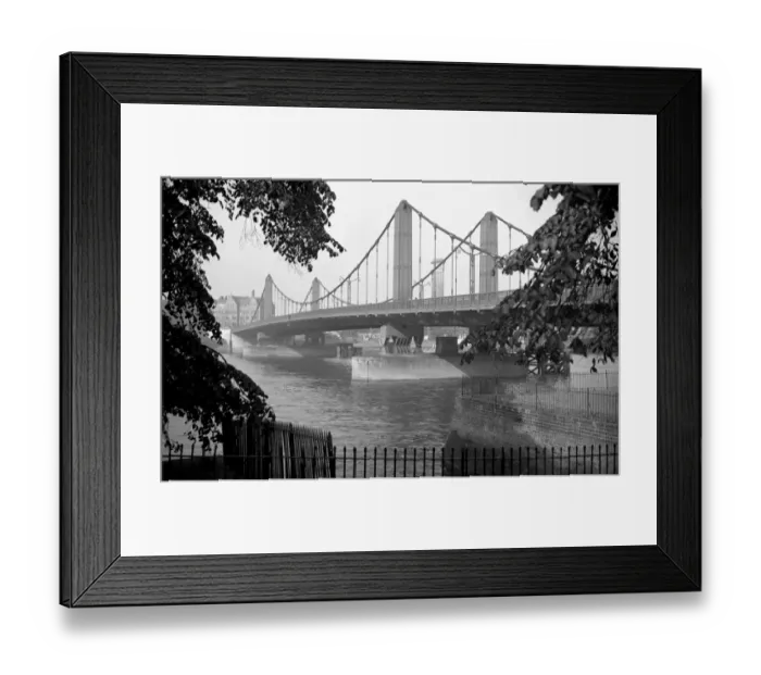 Framed Print : Chelsea Bridge a001289