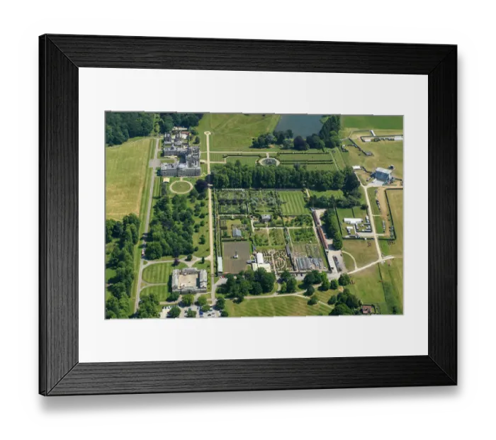 Framed Print : Walled garden, Castle Howard, North Yorkshire 34138_017 Framed Print : Walled garden, Castle Howard, North Yorkshire 34138_017