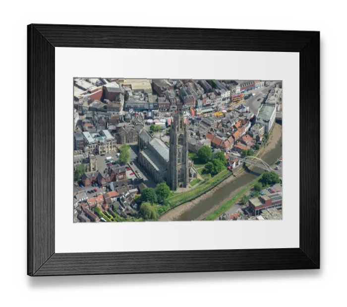 Framed Print : St Botolphs Church and Boston Stump, Lincolnshire 34258_001