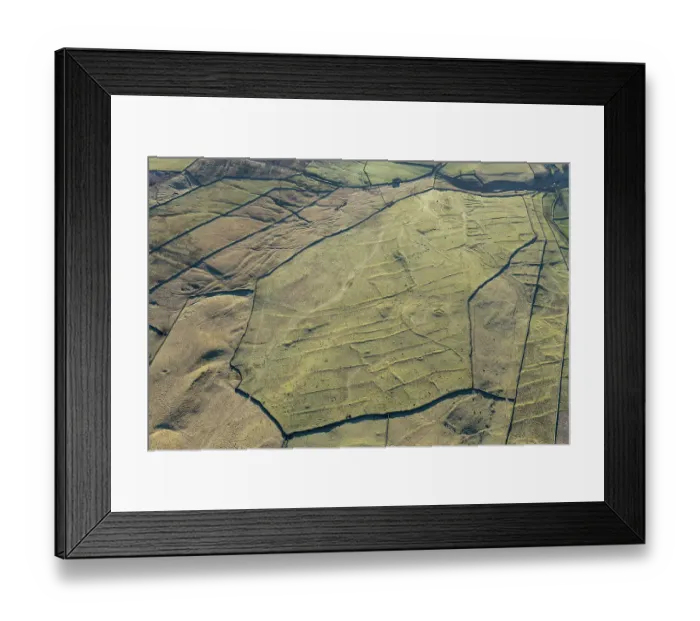 Framed Print : Grassington enclosures, North Yorkshire 34242_028