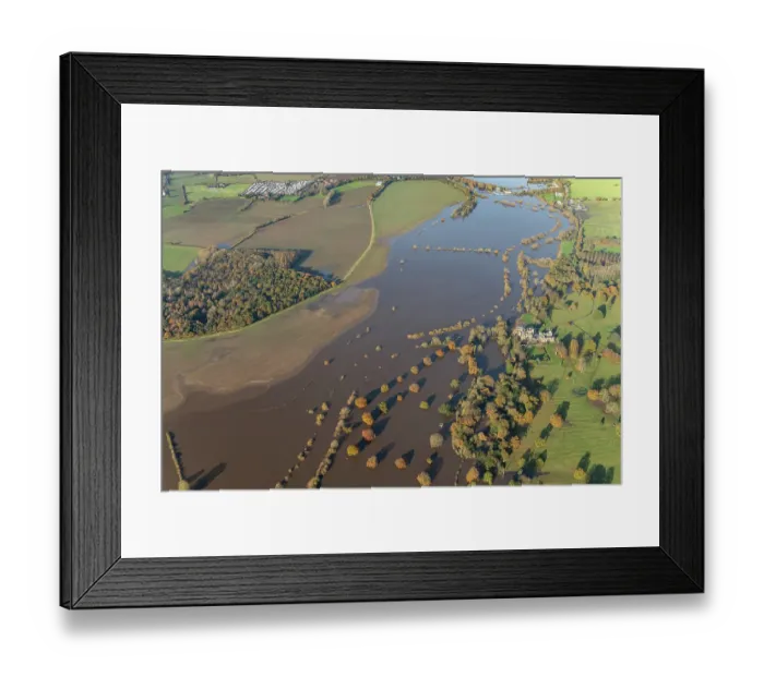 Framed Print : Flooding on the River Ouse, York 34238_043