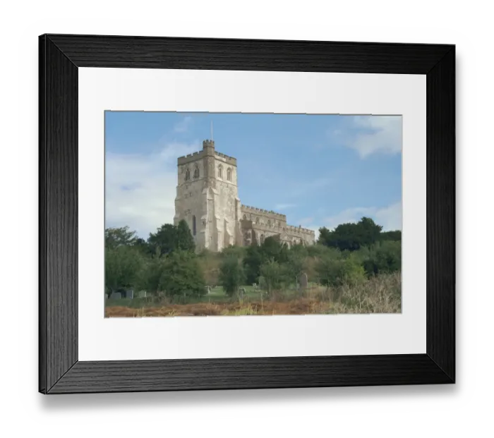 Framed Print : Church of St Mary