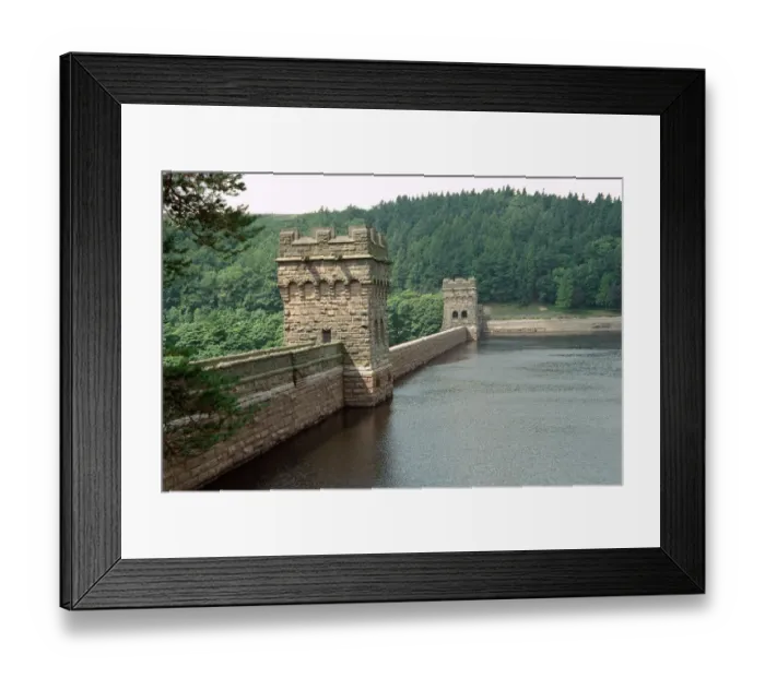 Framed Print : Howden Dam