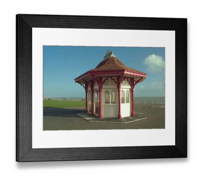 Framed Print : Shelter. Late C19 Shelter, Bexhill-On-Sea, East Sussex. IoE 292007 Framed Print : Shelter. Late C19 Shelter, Bexhill-On-Sea, East Sussex. IoE 292007