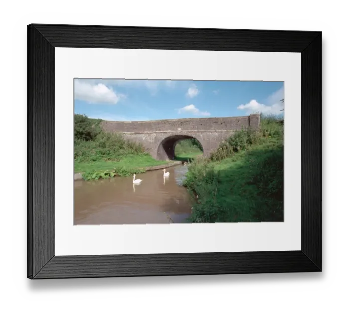 Framed Print : Eardswick Bridge